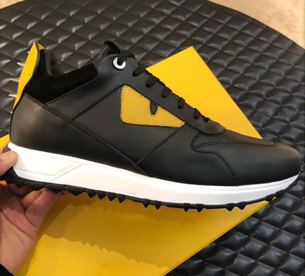 Top quality! Luxury brand designer Men Casual shoes Classic 3 style fashion mens shoes spring and fall new arrive model Big EUR46 k3