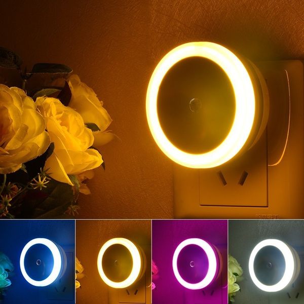 sensor night light plug in sensor light eu / us plug luminaire led lamp baby nightlight children bedroom round square 110v 220v
sensor night light plug in sensor light eu / us plug luminaire led lamp baby nightlight children bedroom round square 110v 220v