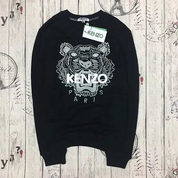 2019 thickness fleece tiger head embroidered men women sweatshirts cotton autumn winter hoodies casual streetwear jogger tracksuit, Black
2019 thickness fleece tiger head embroidered men women sweatshirts cotton autumn winter hoodies casual streetwear jogger tracksuit, Black