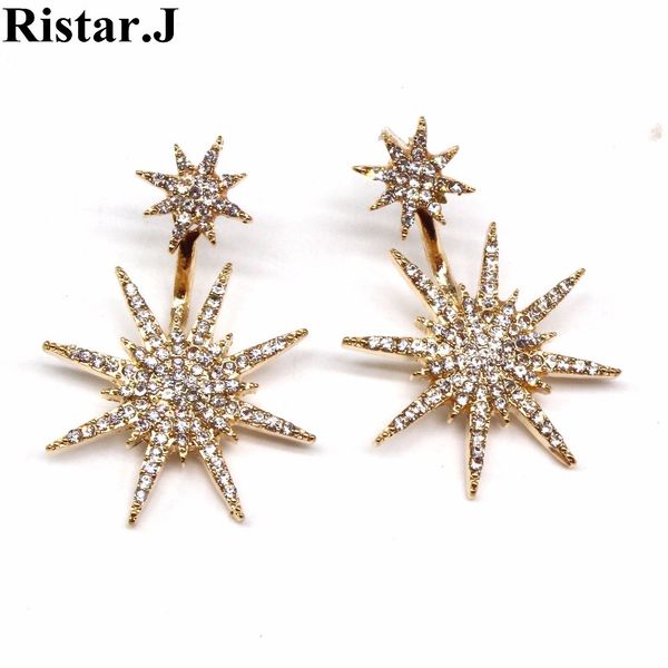 luxury full rhinestone double star long earrings for women classic fashion jewelry cute gift party accessories, Silver
luxury full rhinestone double star long earrings for women classic fashion jewelry cute gift party accessories, Silver