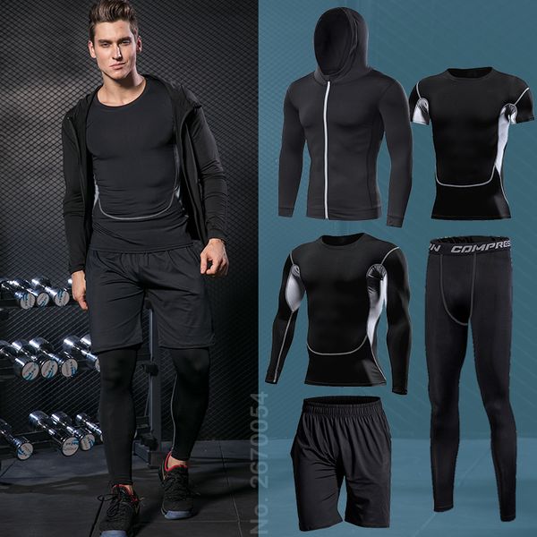 men's sportswear running set fitness sport suit outdoor jogging tracksuit compression sports clothing tight workout sport wear, Black;blue
men's sportswear running set fitness sport suit outdoor jogging tracksuit compression sports clothing tight workout sport wear, Black;blue
