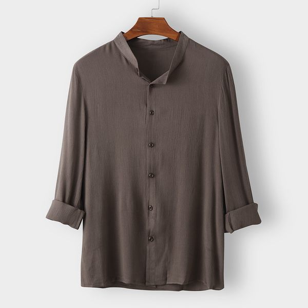 autumn men's blouse shirts casual button hawaii solid beach long sleeve mens clothing vintage streetwear men dress shirts, White;black
autumn men's blouse shirts casual button hawaii solid beach long sleeve mens clothing vintage streetwear men dress shirts, White;black