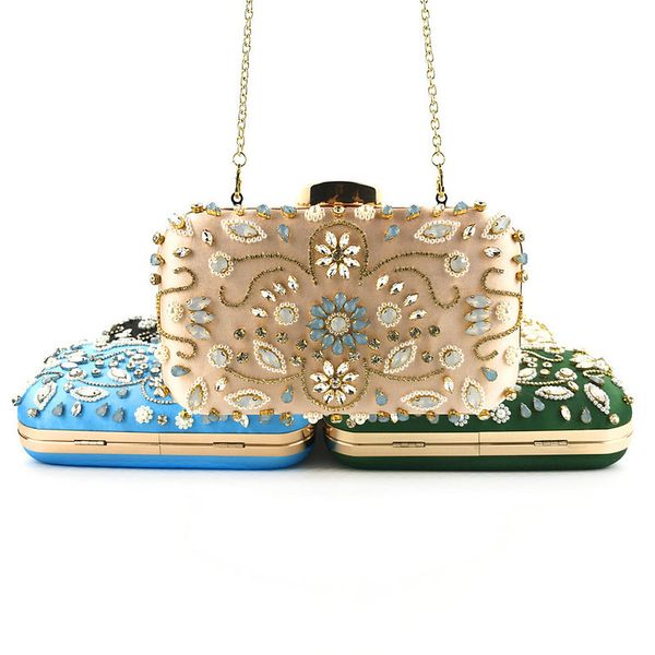fashion evening bags diamond rhinestone pearls handmade beaded day clutch women's purse handbags purse party wedding bag
fashion evening bags diamond rhinestone pearls handmade beaded day clutch women's purse handbags purse party wedding bag