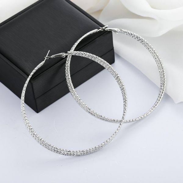 3 layered gold/silver color metal large hoop earrings for women hyperbole real price circle round hoops creole boucle d'oreille, Golden;silver
3 layered gold/silver color metal large hoop earrings for women hyperbole real price circle round hoops creole boucle d'oreille, Golden;silver