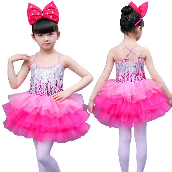 songyuexia new children's costumes kindergarten dance clothes girls princess dress sequins jazz dance skirt tutu, Black;red
songyuexia new children's costumes kindergarten dance clothes girls princess dress sequins jazz dance skirt tutu, Black;red