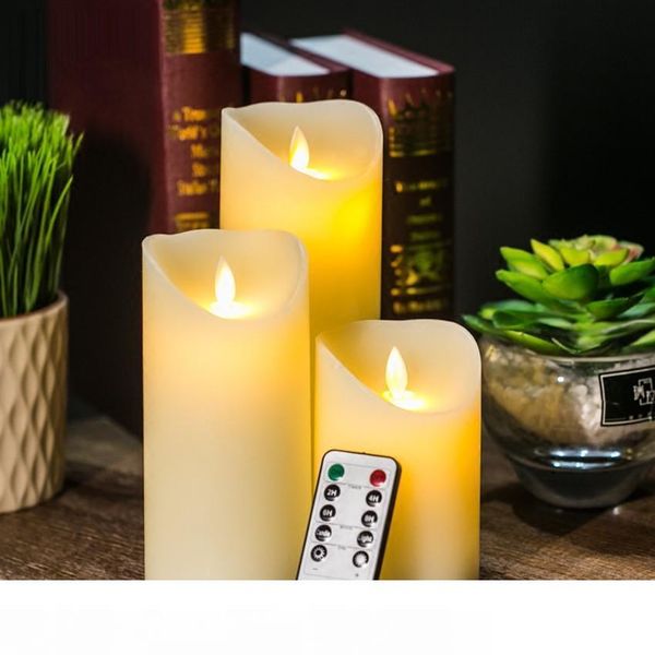 3pcs lot remote control led candle ivory color pillar candles with timer velas bougie for home birthday party wedding decoration
3pcs lot remote control led candle ivory color pillar candles with timer velas bougie for home birthday party wedding decoration
