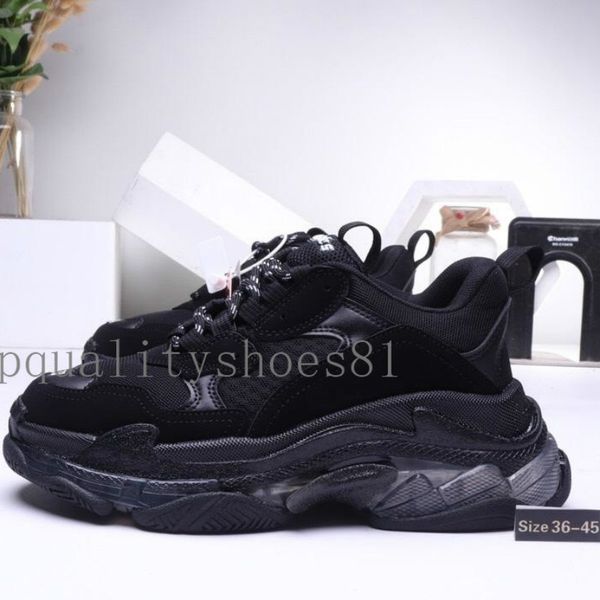 2020 fashion crystal bottom paris 17fw triple s mens sneakers vintage dad platform women casual shoes sports trainers j23, Black
2020 fashion crystal bottom paris 17fw triple s mens sneakers vintage dad platform women casual shoes sports trainers j23, Black