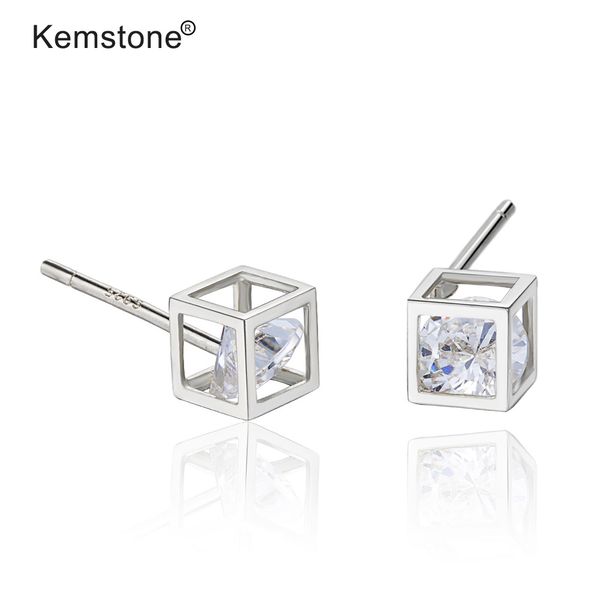 kemstone exquisite silver 925 cubic zirconia square silver gold plated women stud earrings jewerly gift, Golden;silver
kemstone exquisite silver 925 cubic zirconia square silver gold plated women stud earrings jewerly gift, Golden;silver