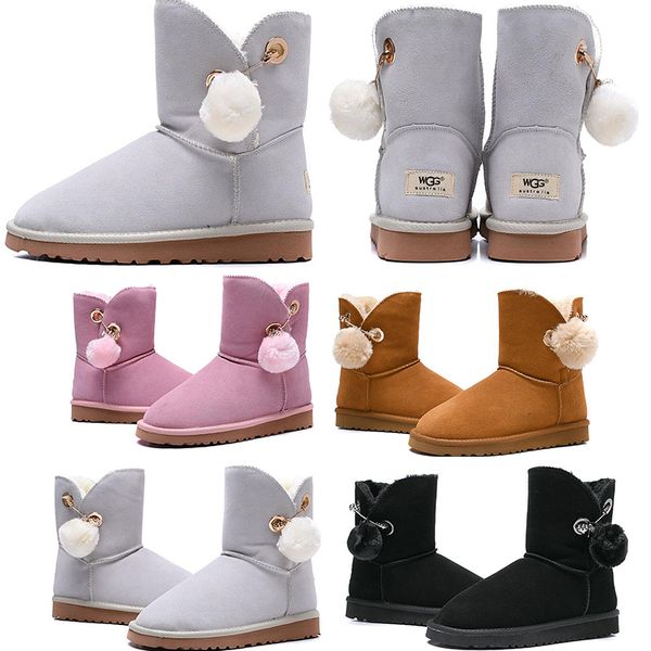 warm wgg women s australia women girl tall hairball boots snow winter boots pink grey khaki black boots outdoor shoes 36-41
warm wgg women s australia women girl tall hairball boots snow winter boots pink grey khaki black boots outdoor shoes 36-41