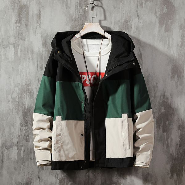 legible 2020 patchwork jacket men fashion tracksuit casual coat men windbreaker hip hop streetwear hooded jackets, Black;brown
legible 2020 patchwork jacket men fashion tracksuit casual coat men windbreaker hip hop streetwear hooded jackets, Black;brown