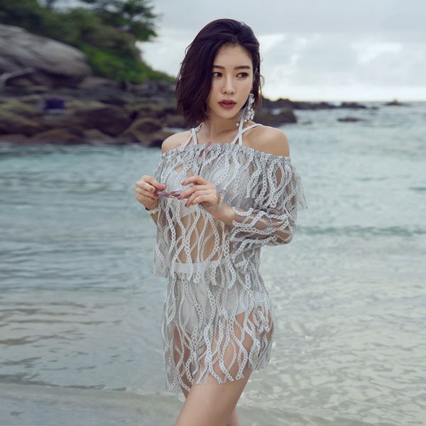separate swimsuit women summer bikinis woman pool 2019 swimwear new three piece suits female solid polyester sierra surfer, White;black
separate swimsuit women summer bikinis woman pool 2019 swimwear new three piece suits female solid polyester sierra surfer, White;black