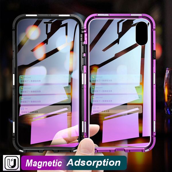 Магнитный чехол с двойным боковым стеклом для iPhone XS MAX XR XS 8 Plus 7 Plus X 10 9 Plus Градиентн
Магнитный чехол с двойным боковым стеклом для iPhone XS MAX XR XS 8 Plus 7 Plus X 10 9 Plus Градиентн
