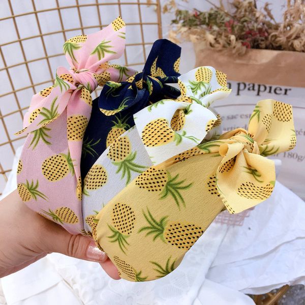 japan korea style printing fruit pineapple ears width simple headbands for girl women fashion hair accessories
japan korea style printing fruit pineapple ears width simple headbands for girl women fashion hair accessories