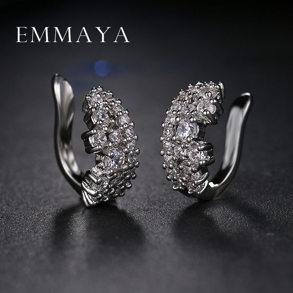 emmaya clip on earrings for women fashion accessories white crystal rhinestone statement clip earrings jewelry, Silver
emmaya clip on earrings for women fashion accessories white crystal rhinestone statement clip earrings jewelry, Silver