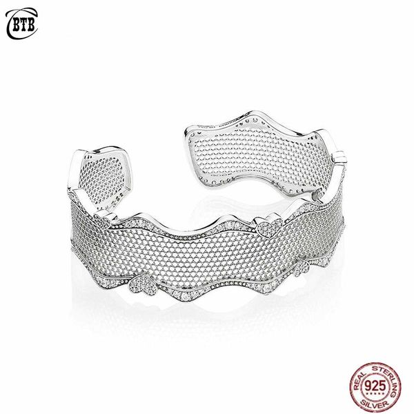 real 925 sterling silver original moments lace of love cuff bracelet fit women charm hollow heart bangle gift jewelry, Black
real 925 sterling silver original moments lace of love cuff bracelet fit women charm hollow heart bangle gift jewelry, Black