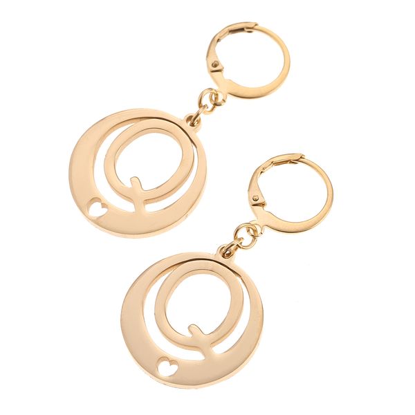 stainless steel gold color initial q alphabet earring monogram trendy simple jewelry letters pendant earring, Silver
stainless steel gold color initial q alphabet earring monogram trendy simple jewelry letters pendant earring, Silver