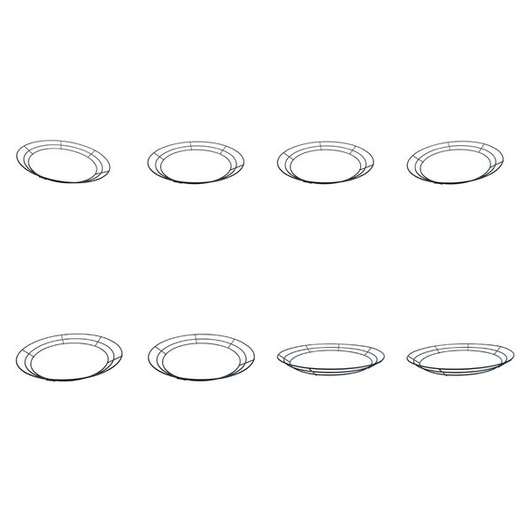 8pcs rustic iron succulent wire wreath frame plant pot outdoor hanging plants holder decoration - round - s - xl
8pcs rustic iron succulent wire wreath frame plant pot outdoor hanging plants holder decoration - round - s - xl