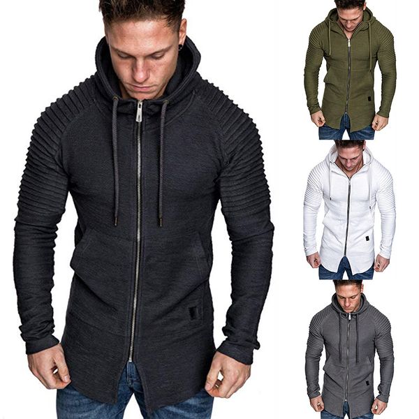 2020 europe and the united states new men's solid color zipper design slim trendy fold men's hoodie sweater, support mixed batch, Black
2020 europe and the united states new men's solid color zipper design slim trendy fold men's hoodie sweater, support mixed batch, Black