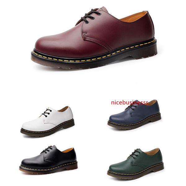 2020 no-brand low-shoes martin for men women boots british tooling style black white red green blue shoes size 38-45
2020 no-brand low-shoes martin for men women boots british tooling style black white red green blue shoes size 38-45