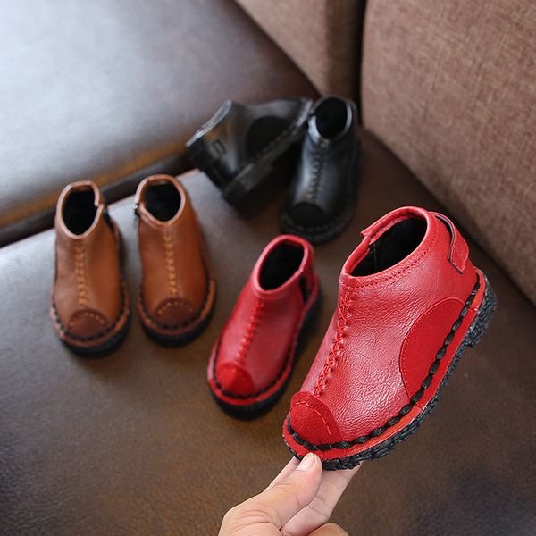 2019 autumn and winter new children' cotton shoes boys and girls snow boots baby warm shoes, Black;grey
2019 autumn and winter new children' cotton shoes boys and girls snow boots baby warm shoes, Black;grey