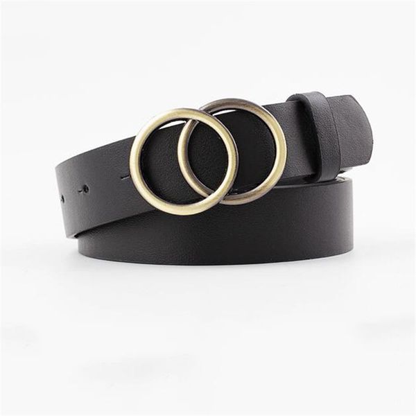 double ring buckle vintage ladies belt jeans wild belts for women fashion students simple new circle pin buckles belt, Black;brown
double ring buckle vintage ladies belt jeans wild belts for women fashion students simple new circle pin buckles belt, Black;brown
