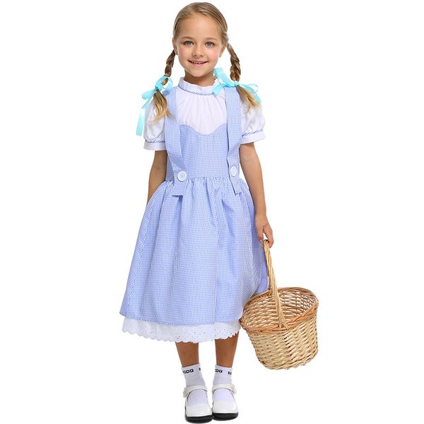 halloween the wizard of oz girl dorothy gale blue dress girl costume with hair bands kid's drama dorothy dress any size, Black;red
halloween the wizard of oz girl dorothy gale blue dress girl costume with hair bands kid's drama dorothy dress any size, Black;red