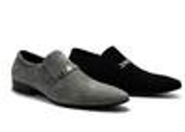 frosted men's shoes, men's shoes, men's business women's shoes, Black