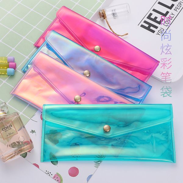 creative envelope pen pencil pouch fashion dazzle laser transparent waterproof pen case korean bag school office supplies
creative envelope pen pencil pouch fashion dazzle laser transparent waterproof pen case korean bag school office supplies