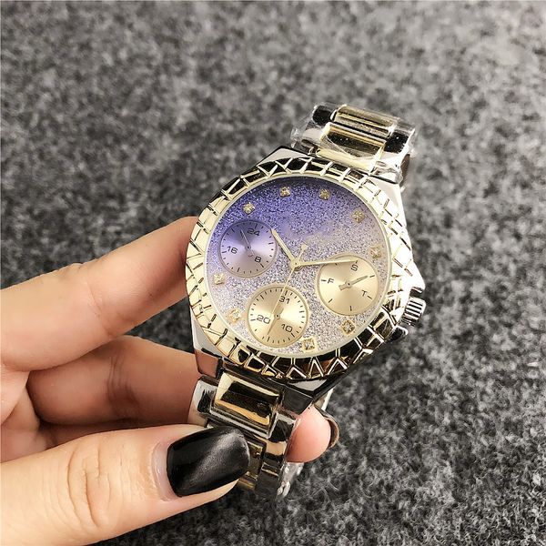 ladies watch casual fashion diamond quartz watch royal oak steel belt folding buckle gs 8309, Slivery;brown
ladies watch casual fashion diamond quartz watch royal oak steel belt folding buckle gs 8309, Slivery;brown