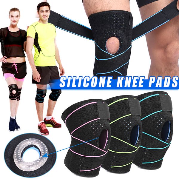 1 pair silicone knee brace support compression joint pads sleeves bandage for sport xr-hot, Black;gray
1 pair silicone knee brace support compression joint pads sleeves bandage for sport xr-hot, Black;gray
