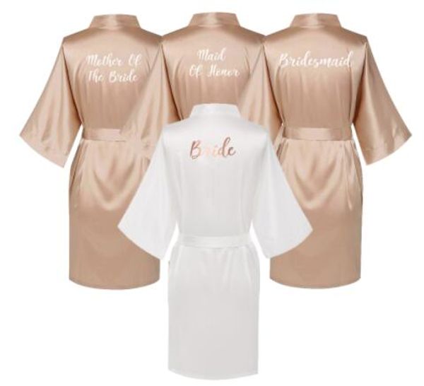 satin silk robes plus size wedding bathrobe bride bridesmaid dress gown women clothing sleepwear maid of honor rose gold, Black;red
satin silk robes plus size wedding bathrobe bride bridesmaid dress gown women clothing sleepwear maid of honor rose gold, Black;red