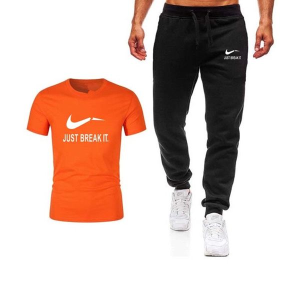 Summer Men 'S Sets T Shirts +Pants Men Brand Clothing Two Piece Suit Tracksuit Fashion Casual Tshirts Gyms Workout Trousers Men M-2XL
Summer Men 'S Sets T Shirts +Pants Men Brand Clothing Two Piece Suit Tracksuit Fashion Casual Tshirts Gyms Workout Trousers Men M-2XL