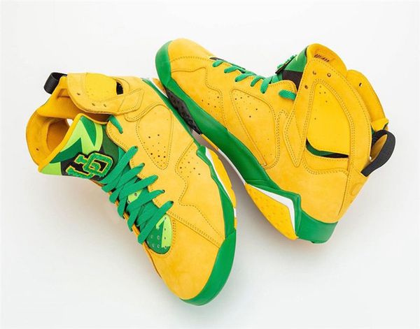 2020 released authentic air 7 oregon ducks pe uo retro yellow strike green apple 7s basketball shoes men women limited sneakers with box, Black
2020 released authentic air 7 oregon ducks pe uo retro yellow strike green apple 7s basketball shoes men women limited sneakers with box, Black