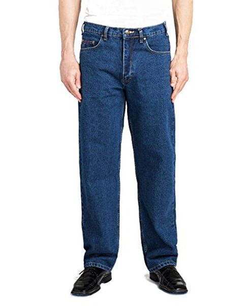 grand river classic fit 100% cotton jeans, Blue