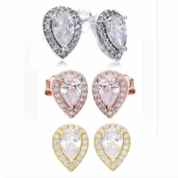real 925 sterling silver earring new golden shiny cut water with crystal earrings for women wedding gift fashion jewelry, Golden;silver
real 925 sterling silver earring new golden shiny cut water with crystal earrings for women wedding gift fashion jewelry, Golden;silver