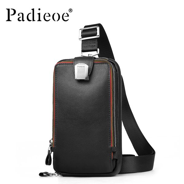 padieoe shoulder bag men leather crossbody bags for men genuine leather chest messenger bag men pack cj191212 
padieoe shoulder bag men leather crossbody bags for men genuine leather chest messenger bag men pack cj191212