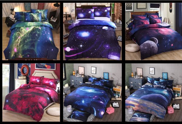 2019 последнее постельное белье 3d кровать установить четыре чехлов комплект 50% звезда печати хлопка 8 стилей четыре чехлов комплект очень