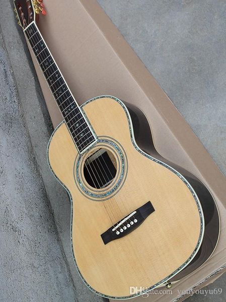 6-string 41" sturdy solid acoustic guitar with om body, red vest, rosewood scales, colored lace shells, personalized service
6-string 41" sturdy solid acoustic guitar with om body, red vest, rosewood scales, colored lace shells, personalized service
