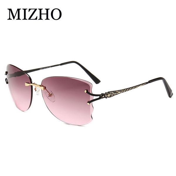 mizho 2020 fashion new rimless sunglasses women vintage trendy designer ladies sunglass tinted eyewear, White;black
mizho 2020 fashion new rimless sunglasses women vintage trendy designer ladies sunglass tinted eyewear, White;black