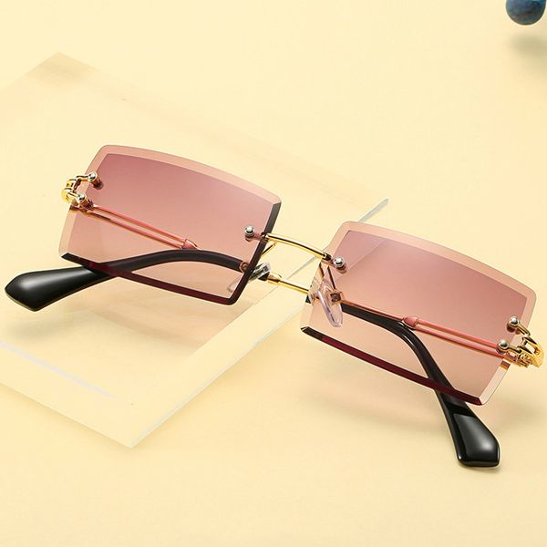fashion popular rimless rectangle sunglasses women men shades alloy glasses uv400 sunglasses trending, White;black
fashion popular rimless rectangle sunglasses women men shades alloy glasses uv400 sunglasses trending, White;black