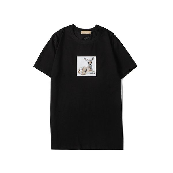 designer tshirts men women deer printed brand blouse luxury tees fashion short sleeve summer t-shirt cotton 20022602ce, White;black
designer tshirts men women deer printed brand blouse luxury tees fashion short sleeve summer t-shirt cotton 20022602ce, White;black