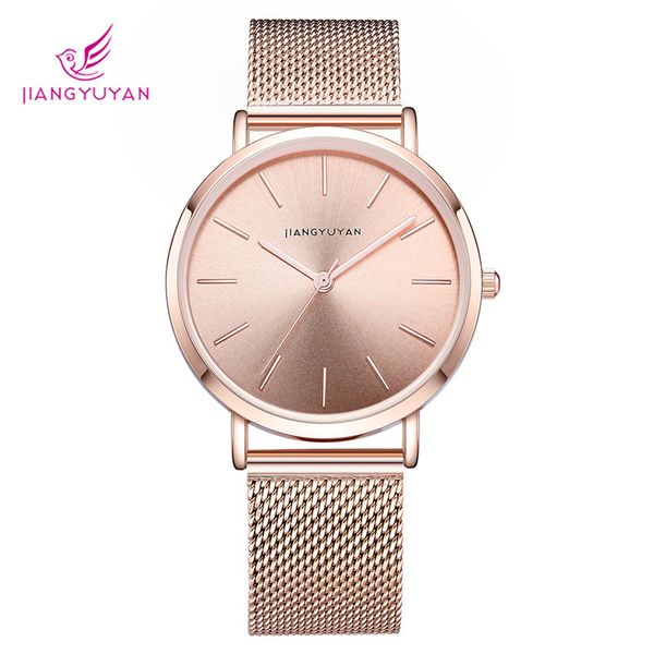 2020 new fashion leisure ladies watch ultra-thin waterproof stainless steel belt fashion quartz ladies watch, Slivery;brown
2020 new fashion leisure ladies watch ultra-thin waterproof stainless steel belt fashion quartz ladies watch, Slivery;brown