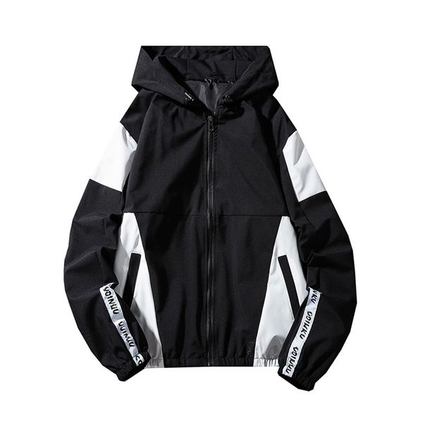 2019 new men's casual bomber jacket men trend hoodie baseball collar streetwear coat male fashion windbreaker jackets, Black;brown
2019 new men's casual bomber jacket men trend hoodie baseball collar streetwear coat male fashion windbreaker jackets, Black;brown