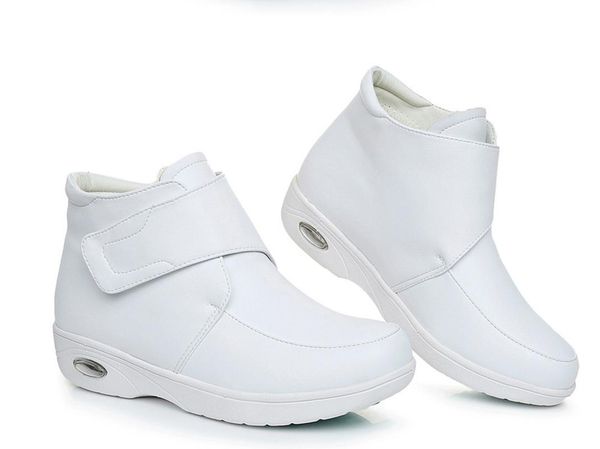women fashion comfort ankle boots warm mid heel white skidproof nursing mother resistant work shoes ladies casual c453, Black
women fashion comfort ankle boots warm mid heel white skidproof nursing mother resistant work shoes ladies casual c453, Black