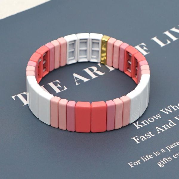 shinus enamel tile beads bracelet femme 2020 trendy bracelets for women bohemian pulsera boho jewelry handmade armband, Golden;silver
shinus enamel tile beads bracelet femme 2020 trendy bracelets for women bohemian pulsera boho jewelry handmade armband, Golden;silver