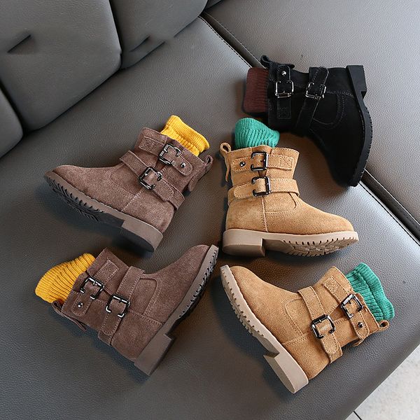 children' martin boots genuine leather suede new british style fashion high-up boys and girls'shoes 1-3-4-15 years old, Black;grey
children' martin boots genuine leather suede new british style fashion high-up boys and girls'shoes 1-3-4-15 years old, Black;grey
