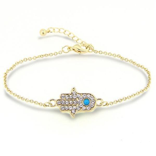 bracelets for women fashion hamsa crystal hand of fatima turquoise stone 18k gold plated bracelets jewelry for women, Golden;silver
bracelets for women fashion hamsa crystal hand of fatima turquoise stone 18k gold plated bracelets jewelry for women, Golden;silver