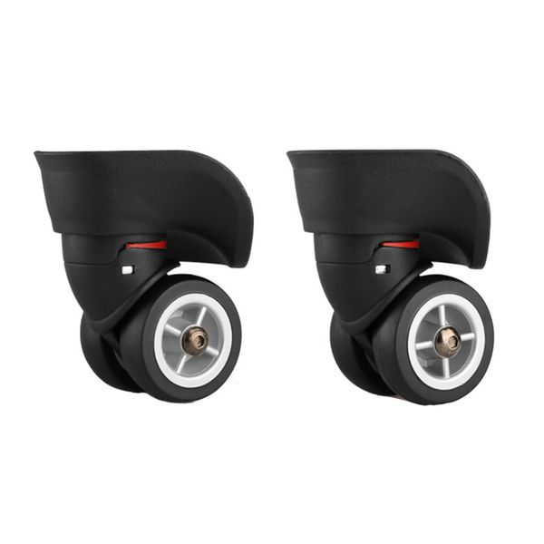 1 pair easy install 360 degree rotation suitcase durable solid universal pvc travel repair screw luggage wheel mute black
1 pair easy install 360 degree rotation suitcase durable solid universal pvc travel repair screw luggage wheel mute black