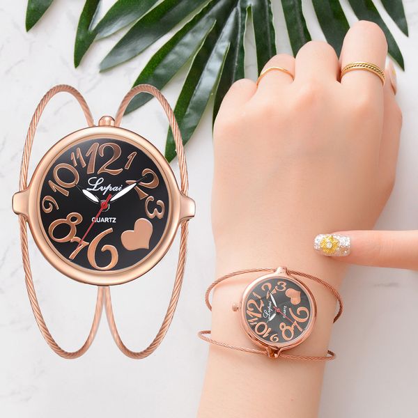 women watches quartz fashion gold silver stainless steel bracelet watches ladies girls cartoon numbers dress, Slivery;brown
women watches quartz fashion gold silver stainless steel bracelet watches ladies girls cartoon numbers dress, Slivery;brown