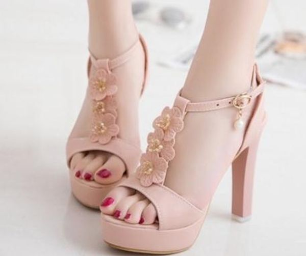 2019 women's sandals in summer with new style high heel coarse heel waterproof table @2067, Black
2019 women's sandals in summer with new style high heel coarse heel waterproof table @2067, Black